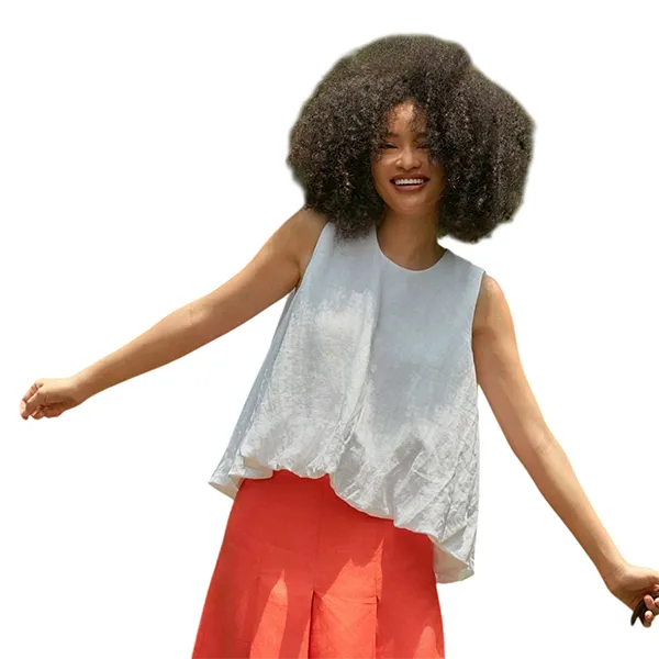 Áo Kiểu F2 Fashion & Freedom Linen Trắng Into The Wood AK628-TRANG-S-0524 Màu Trắng Size S