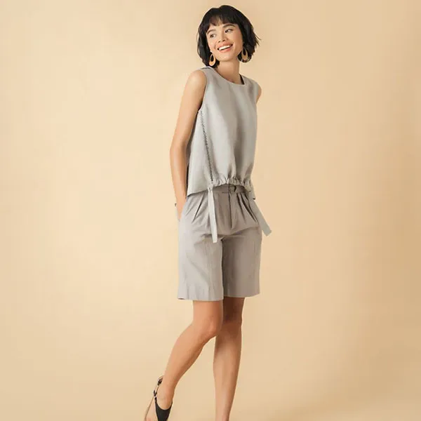 Áo Kiểu Nữ F2 Fashion & Freedom Becoming Discover AK452-X-S-0321 Màu Xám Size S