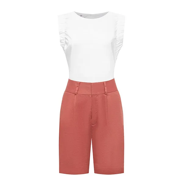 Áo Kiểu Nữ F2 Fashion & Freedom Kate AK613-T-S-1023 Màu Trắng Size S
