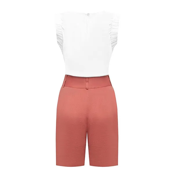 Áo Kiểu Nữ F2 Fashion & Freedom Kate AK613-T-S-1023 Màu Trắng Size S