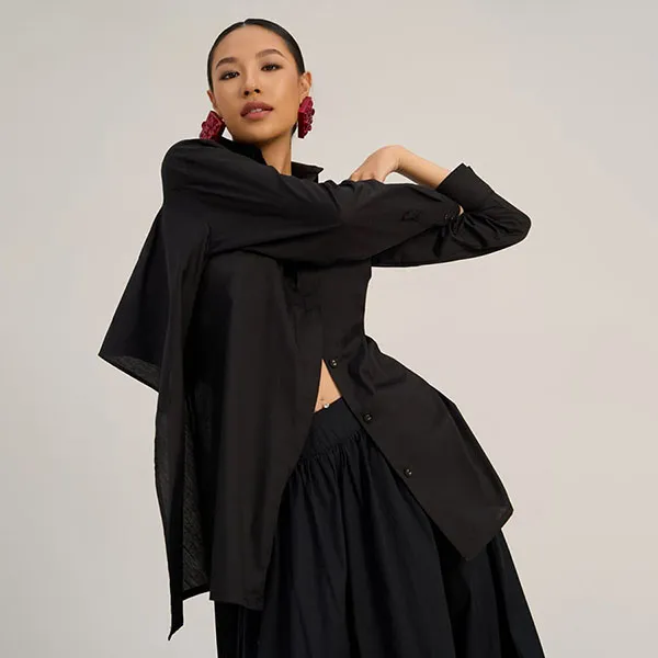 Áo Kiểu Nữ F2 Fashion & Freedom Kate The Art Of Styling AK605-D-S-0923 Màu Đen Size S
