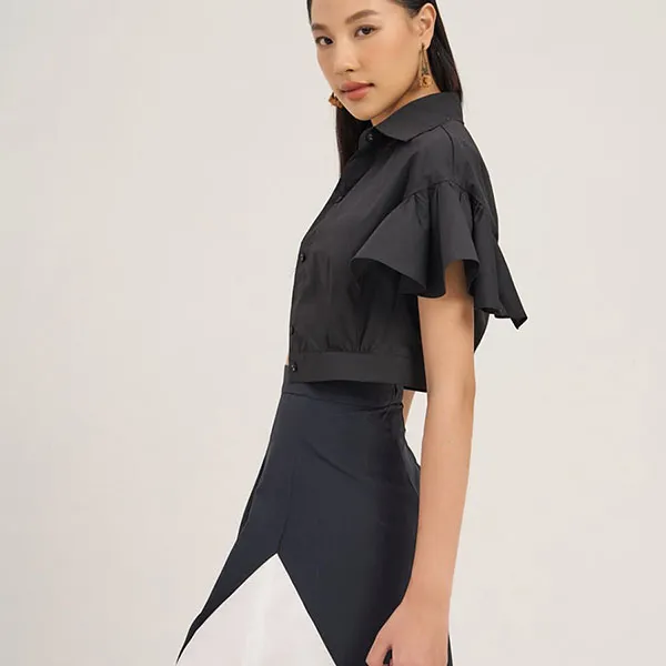 Áo Kiểu Nữ F2 Fashion & Freedom Kate The Art Of Styling AK606-D-S-0923 Màu Đen Size S