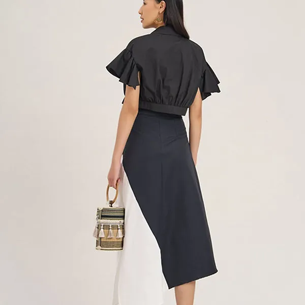 Áo Kiểu Nữ F2 Fashion & Freedom Kate The Art Of Styling AK606-D-S-0923 Màu Đen Size S