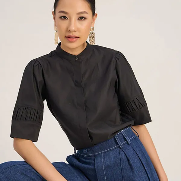 Áo Kiểu Nữ F2 Fashion & Freedom Kate The Art Of Styling AK608-D-S-0923 Màu Đen Size S
