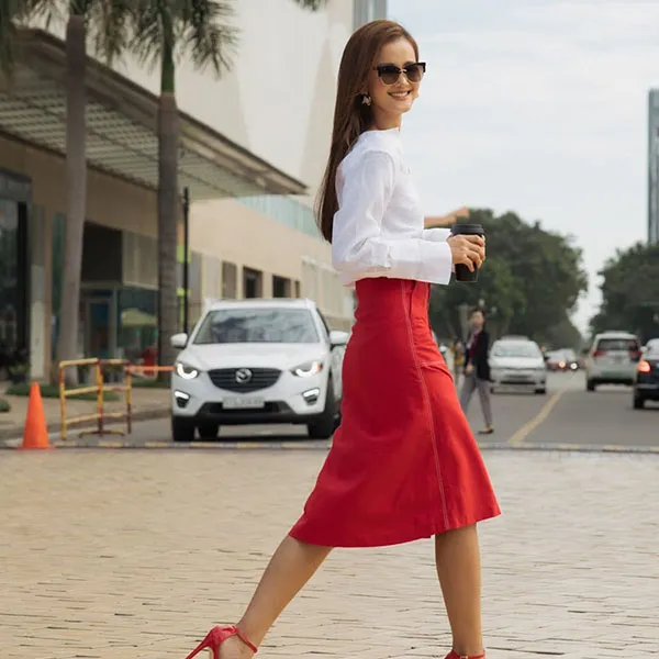 Áo Kiểu Nữ F2 Fashion & Freedom Linen Contemporary Dance AK448 -T-S-1220 Màu Trắng Size S
