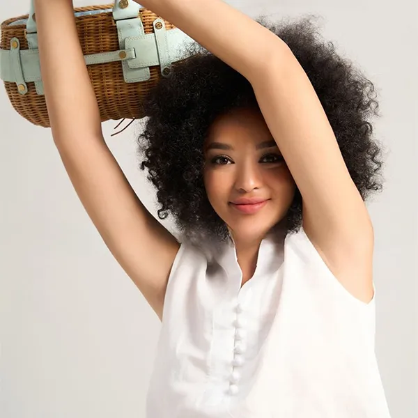 Áo Kiểu Nữ F2 Fashion & Freedom Women's White Linen Blouse Free Color AK593-T-S-0623 Màu Trắng Size S