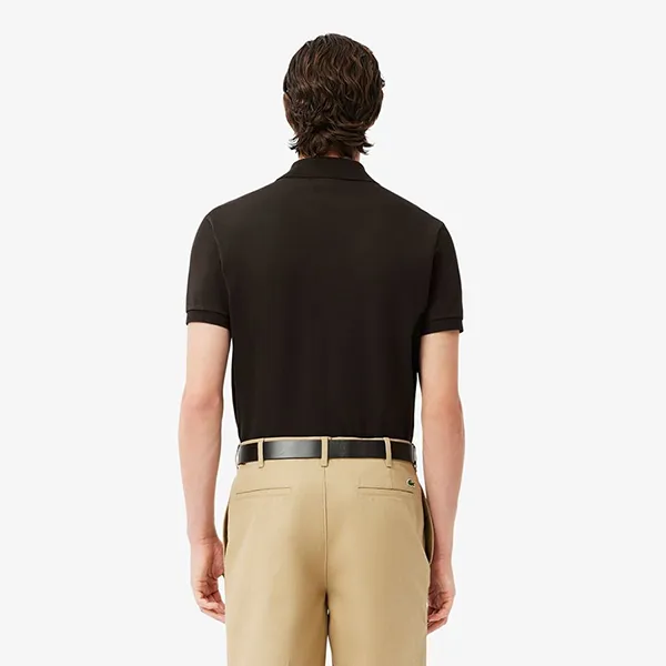 Áo Polo Nam Lacoste Classic Fit L.12.12 Original L1212 - SKB Màu Đen Size 2