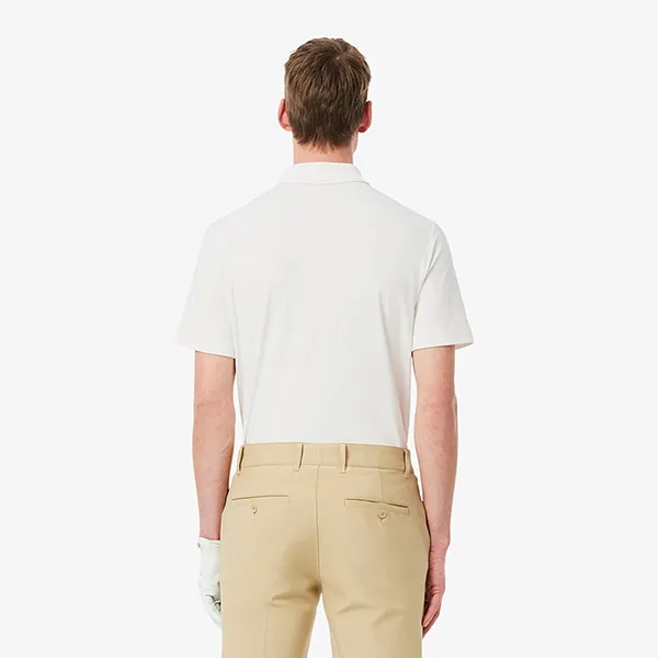 Áo Polo Nam Lacoste Regular Fit DH8915 - 001 Màu Trắng Size 3