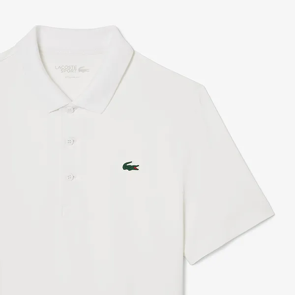 Áo Polo Nam Lacoste Regular Fit DH8915 - 001 Màu Trắng Size 3