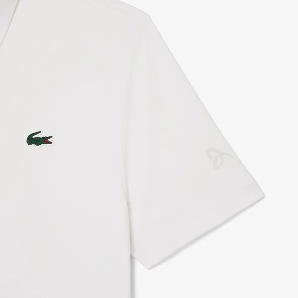 Áo Polo Nam Lacoste Regular Fit DH8915 - 001 Màu Trắng Size 3
