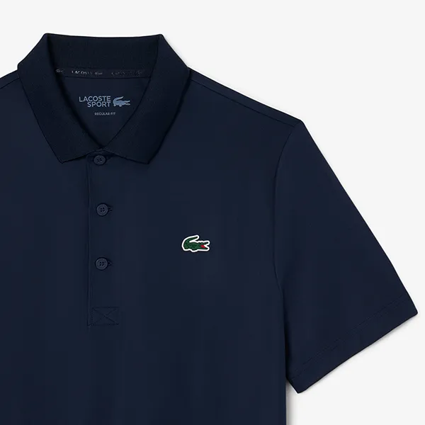 Áo Polo Nam Lacoste Regular Fit DH8915 - 166 Màu Xanh Navy Size 3