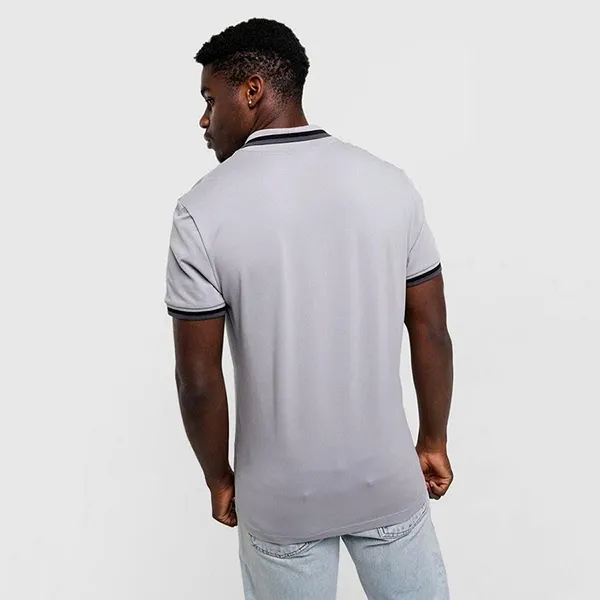 Áo Polo Nam Lacoste Regular Fit Ottoman DH9740 6SY Màu Xám Size 3