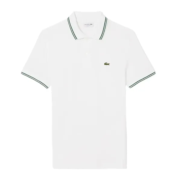 Áo Polo Nam Lacoste Regular Fit PH2743 001 Màu Trắng Size 5