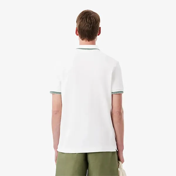 Áo Polo Nam Lacoste Regular Fit PH2743 001 Màu Trắng Size 5
