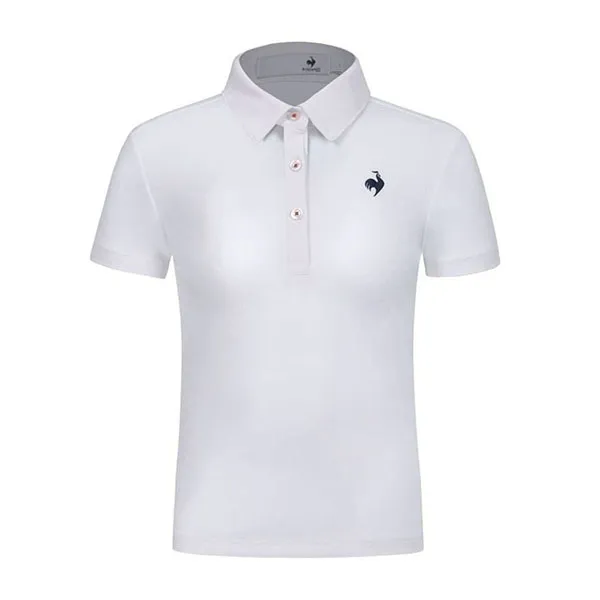 Áo Polo Nữ Le Coq Sportif LG6SHS12LV-WH00 Màu Trắng Size S