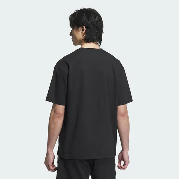 Áo Thun Nam Adidas Essential+ Loose Fit Small Logo Short Sleeve Tee JF3910 Màu Đen Size M