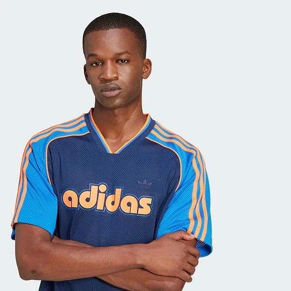 Áo Thun Nam Adidas Jersey JD0812 Night Indigo Màu Xanh Đậm Size M (Form Âu)