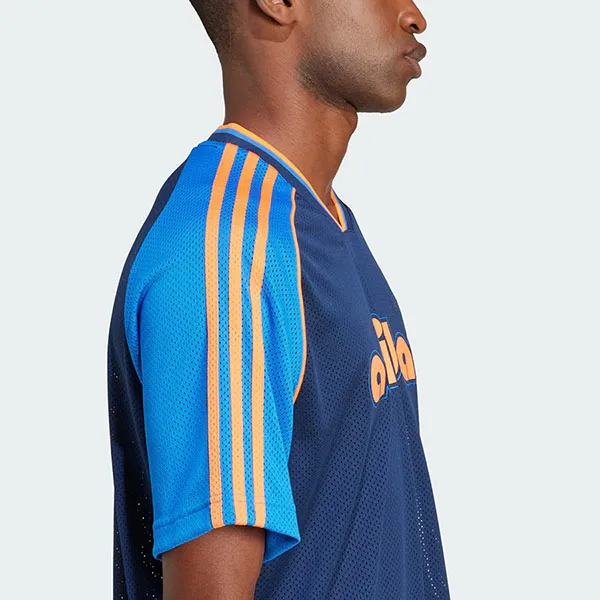 Áo Thun Nam Adidas Jersey JD0812 Night Indigo Màu Xanh Đậm Size M (Form Âu)