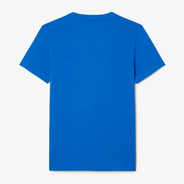 Áo Thun Nam Lacoste Tennis x Novak Djokovic TH1044 892 Tshirt Màu Xanh Blue Size 3