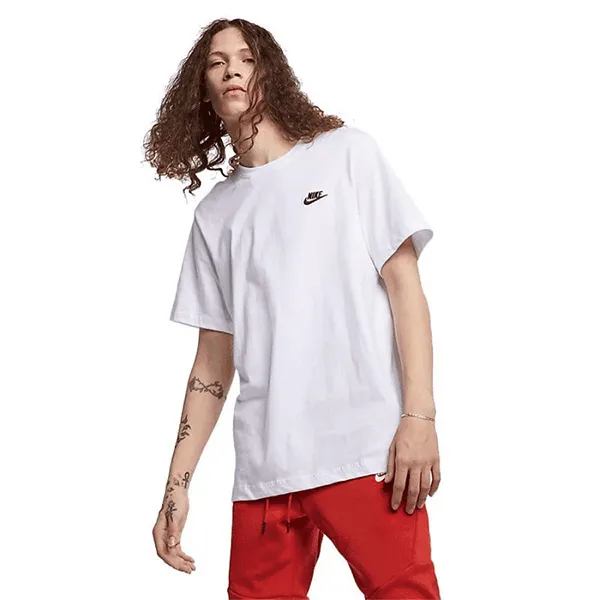 Áo Thun Nam Nike Essential Embroidered White AR4999-101 Màu Trắng Size S