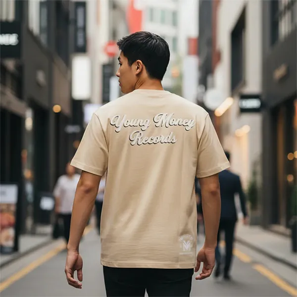 Áo Thun Nam Reason Khaki T-Shirt With Multiple Patterns RLW-16 Màu Khaki Size XS