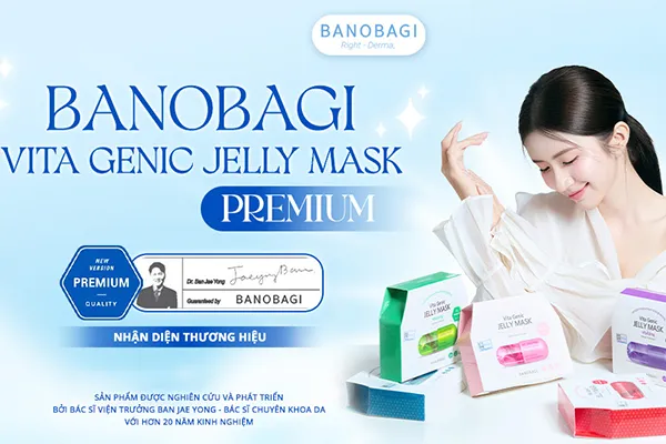 Mặt Nạ Hỗ Trợ Cấp Ẩm, Làm Dịu Da Banobagi Vita Genic Jelly Mask Relaxing