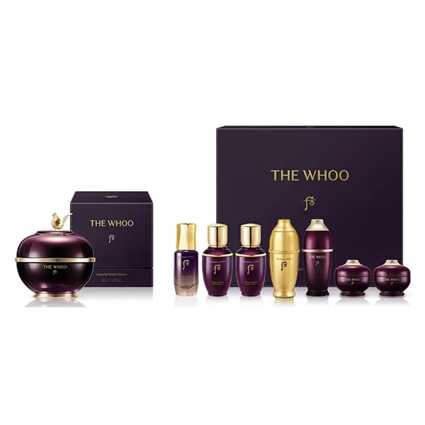 Bộ Dưỡng Da Kiệt Tác Hoàn Lưu Cao Whoo Imperial Youth Master Cream Set 8 Món