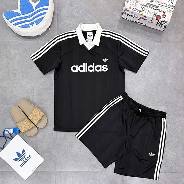 Bộ Thể Thao Nam Adidas KE3594 - KE3584 Màu Đen Size XS (Form Âu)