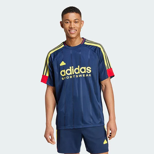 Bộ Thể Thao Nam Adidas Men's House Of Tiro Nations Pack Tee IY4502/ IY4488 Màu Xanh Size M (Form Âu)