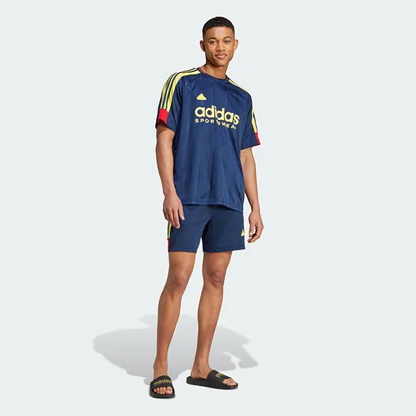 Bộ Thể Thao Nam Adidas Men's House Of Tiro Nations Pack Tee IY4502/ IY4488 Màu Xanh Size M (Form Âu)