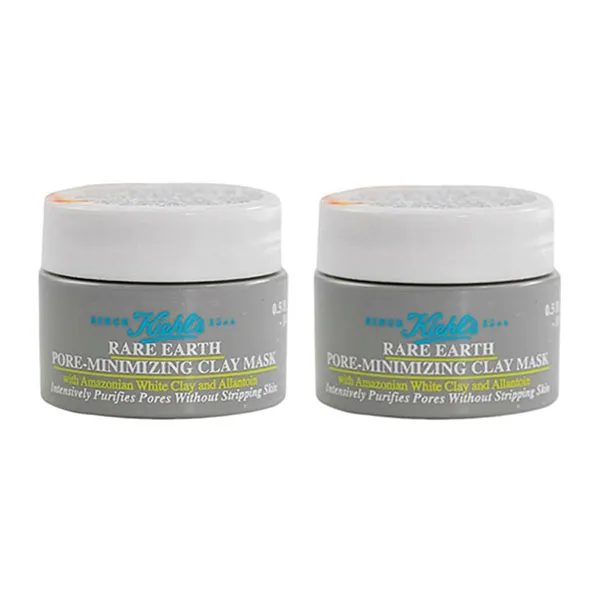 Combo 2 Hũ Mặt Nạ Đất Sét Kiehl's Rare Earth Pore Cleansing Masque Mini (14ml x 2)