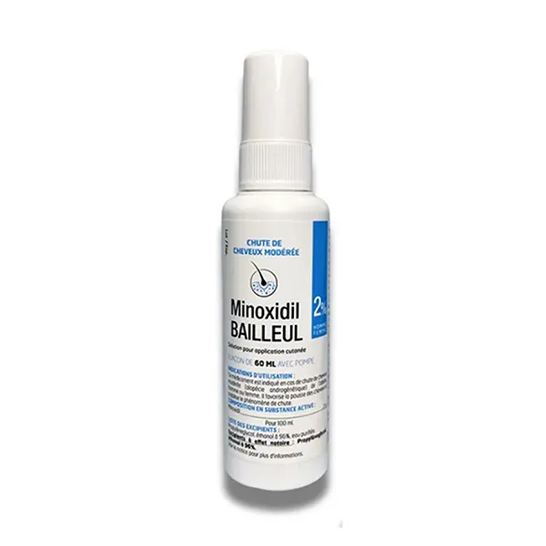 Combo 3 Chai Xịt Mọc Tóc Laboratoires Bailleul Minoxidil Bailleul 2% 60ml