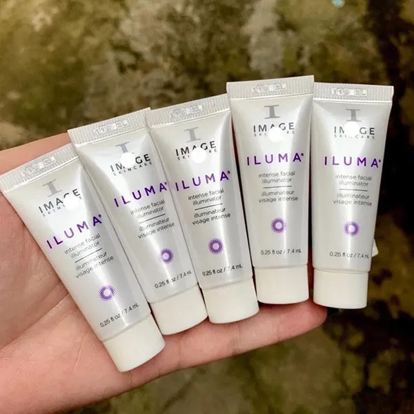 Combo 5 Tuýp Serum Hỗ Trợ Giảm Nám Trắng Da Image Iluma Intense Facial Illuminator Mini (5 x 7.4ml)