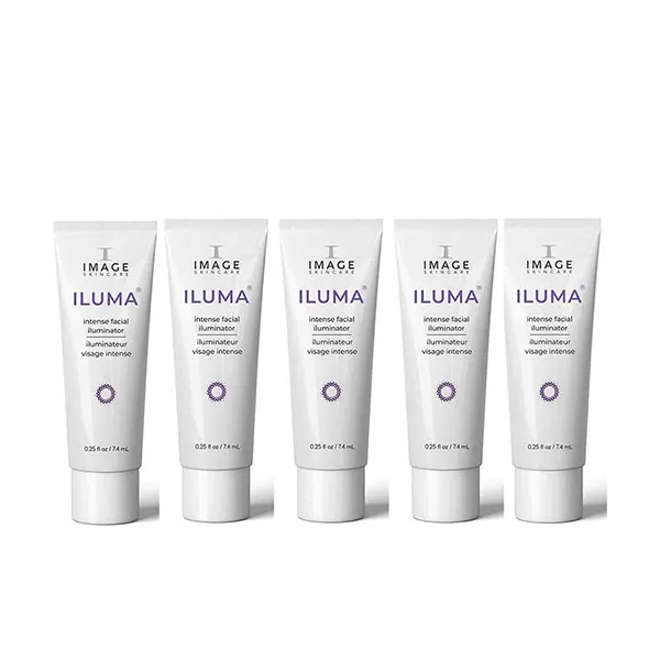 Combo 5 Tuýp Serum Hỗ Trợ Giảm Nám Trắng Da Image Iluma Intense Facial Illuminator Mini (5 x 7.4ml)