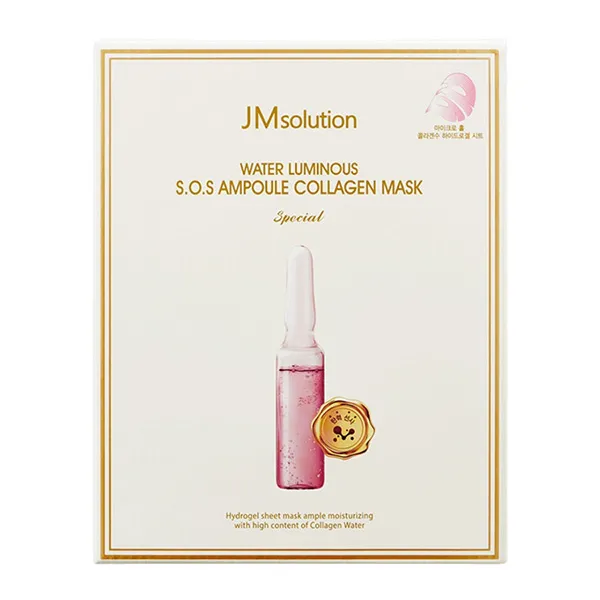 Combo Mặt Nạ Thạch JM Solution Water Luminous Ampoule Collagen Mask 5 Miếng