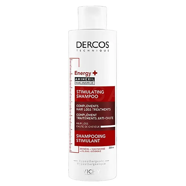 Dầu Gội Ngăn Ngừa Và Giảm Rụng Tóc Vichy Dercos Energising Aminexil Stimulating Shampoo Hair Loss 200ml