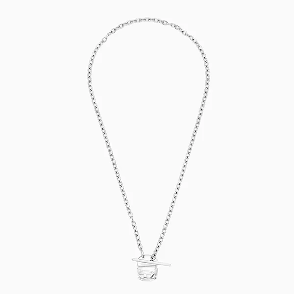 Dây Chuyền Uniex Diesel Stainless Steel Necklace DX1593040 Màu Bạc