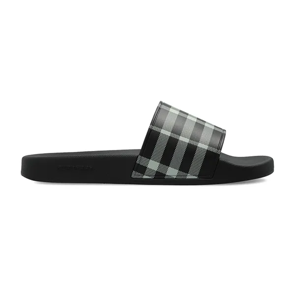 Dép Nam Burberry Black Rubber Flip-flops 8107514 C1343 Màu Đen