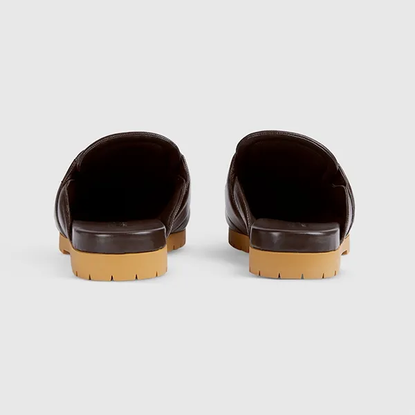 Dép Nam Gucci Mule Brown 771076-AACAI-2140 Màu Nâu Size 40