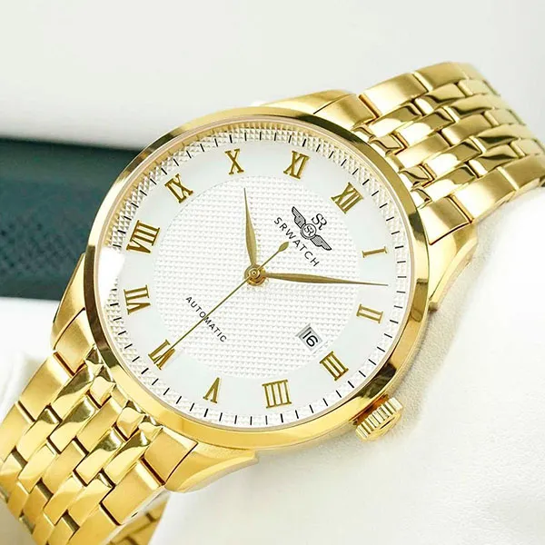 Đồng Hồ Nam SRWATCH Automatic Watch AT SG8887.1402AT Màu Vàng