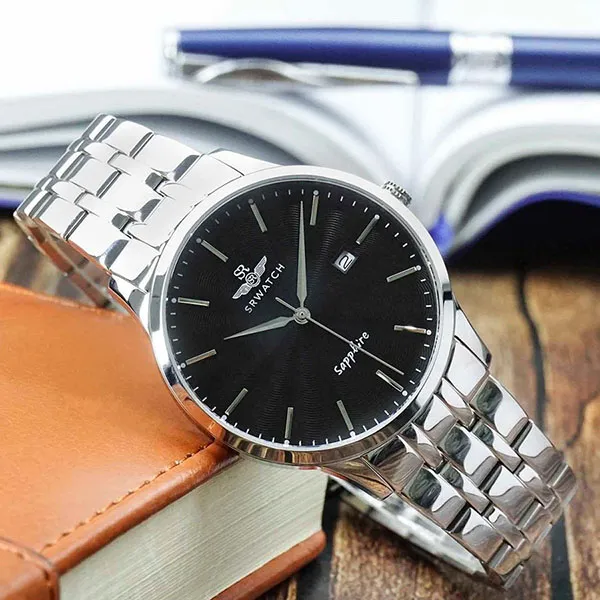 Đồng Hồ Nam SRWATCH Timepiece Quartz Watch TE SG1076.1101TE Màu Bạc