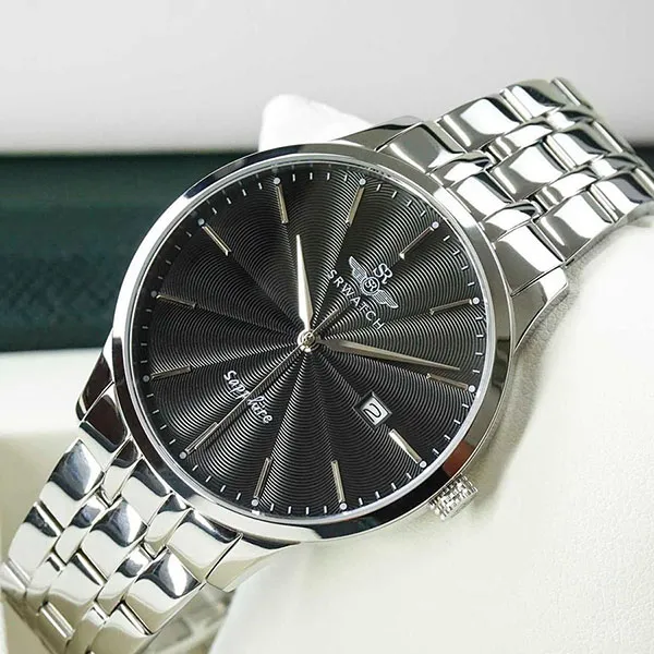 Đồng Hồ Nam SRWATCH Timepiece Quartz Watch TE SG1076.1101TE Màu Bạc