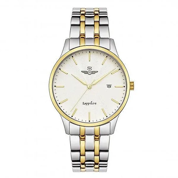 Đồng Hồ Nam SRWATCH Timepiece Quartz Watch TE SG1076.1202TE Màu Vàng - Bạc