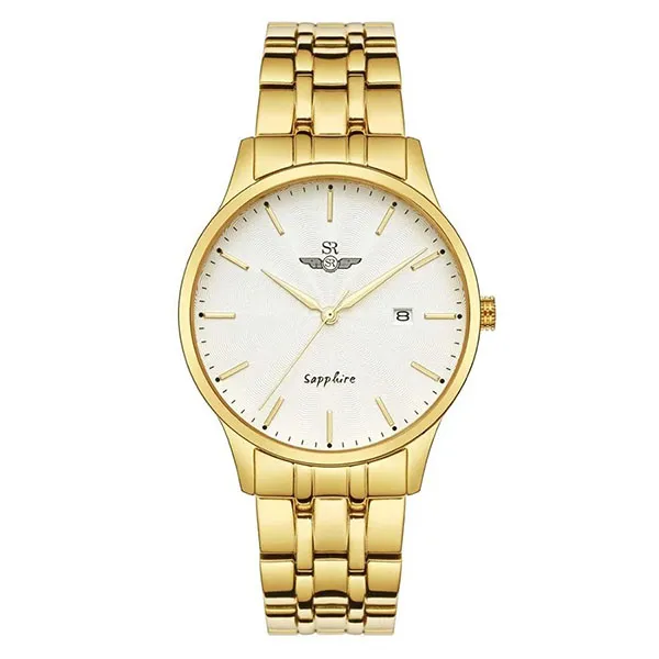 Đồng Hồ Nam SRWATCH Timepiece Quartz Watch TE SG1076.1402TE Màu Vàng