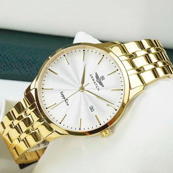 Đồng Hồ Nam SRWATCH Timepiece Quartz Watch TE SG1076.1402TE Màu Vàng