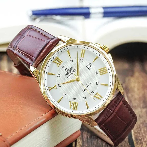 Đồng Hồ Nam SRWATCH Watch SG3003.4602CV Màu Vàng - Nâu