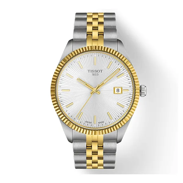Đồng Hồ Nam Tissot Ballade Watch T156.410.22.031.00 Màu Vàng/Bạc