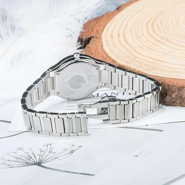 Đồng Hồ Nữ Bulova Quartz 96R231 32mm Màu Bạc