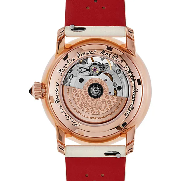 Đồng Hồ Nữ Frederique Constant Double FC FC-310WHF2P4 Màu Trắng Kem