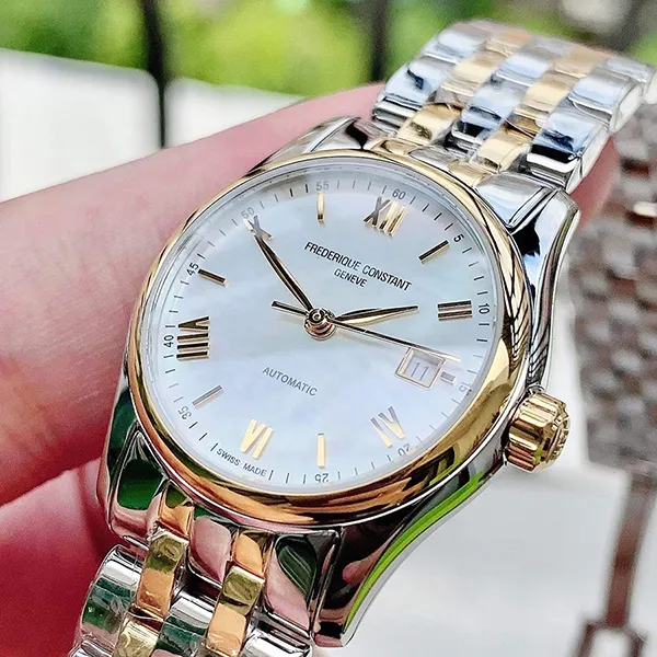 Đồng Hồ Nữ Frederique Constant FC-303MPWN1B3B Classics Swiss 27mm Màu Bạc